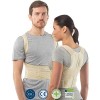 Correcteur de posture pour femme et homme | Redresseur de dos | Ceinture dorsale ajustable | Ceinture maintien dos | Soutien 