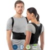 Correcteur de posture pour femme et homme | Redresseur de dos | Ceinture dorsale ajustable | Ceinture maintien dos | Soutien 