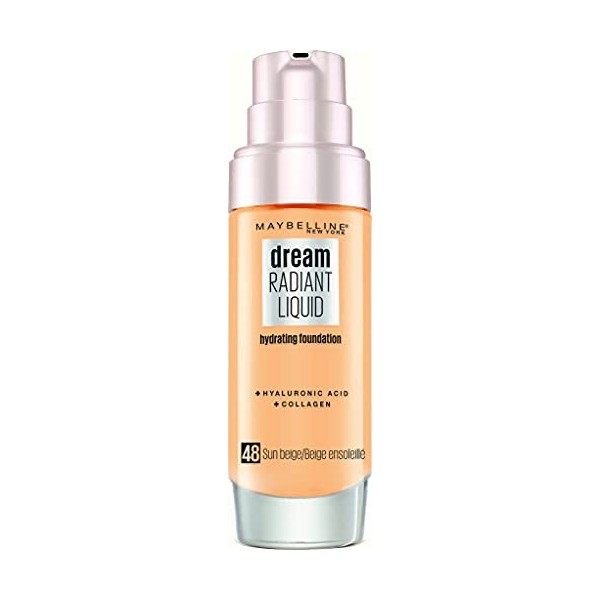 Maybelline New York - Fond de Teint Fluide Perfecteur de Teint - FPS13 - Dream Satin Liquid - Sable 30 - 30 ml
