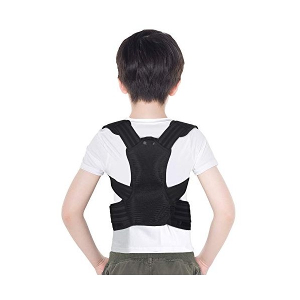 Correcteur de Posture pour Enfants, Dorsale Corset De Soutien, Clavicule Corrige et Maintien Du Dos Épaules Avachies, pour Am