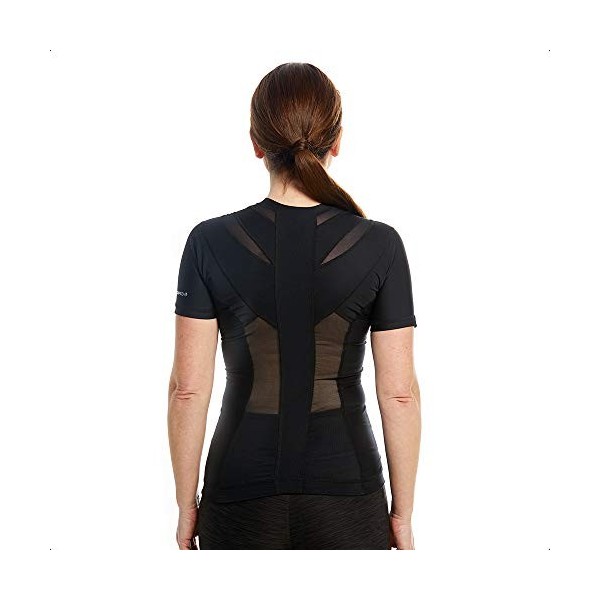 Anodyne® Posture Shirt - Femmes | Correcteur De Posture Du Dos & Épaules | Posture Corrector Tee Shirt | Réduit la douleur et