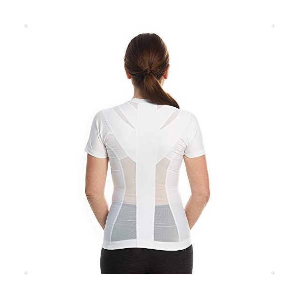 Anodyne® Posture Shirt - Femmes | Correcteur De Posture Du Dos & Épaules | Posture Corrector Tee Shirt | Réduit la douleur et