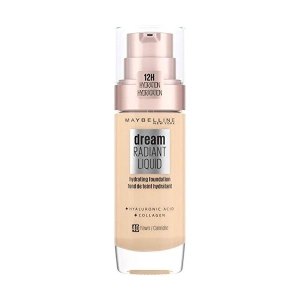 Maybelline New York - Fond de Teint Fluide Perfecteur de Teint - FPS13 - Dream Satin Liquid - Sable 30 - 30 ml