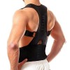 Ducomi Extreme Correcteur de Posture – avec 12 Aimants 800 Gauss, Corset Lombaire pour Hommes et Femmes, Bande Cervicale Régl