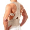 Ducomi Extreme Correcteur de Posture – avec 12 Aimants 800 Gauss, Corset Lombaire pour Hommes et Femmes, Bande Cervicale Régl