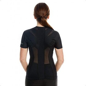 Anodyne® Posture Shirt avec fermeture éclair - Femmes | Correcteur De Posture Du Dos & Épaules | Posture Corrector Tee Shirt 
