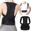 ICED PIXEL Correcteur de Posture Homme et Femme, Redresseur de Dos RéGlable, Posture Correcteur Dos, Maintien du Dos Droit, d