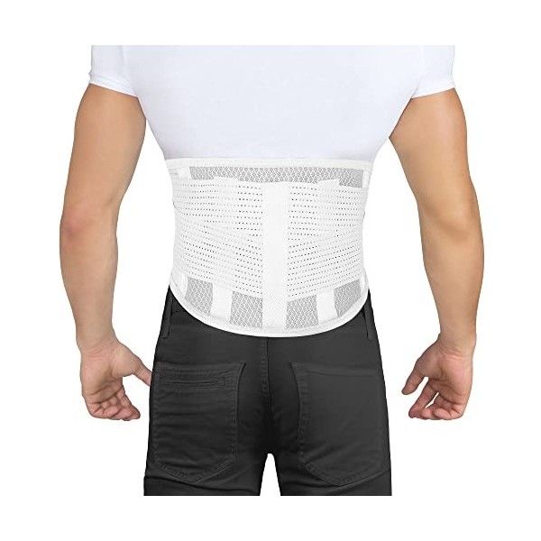 MagnetRX® Ceinture Lombaire Avec 24 Aimants En Néodyme Pour Le Soutien Du Dos - Ceinture Aimantée Ultra-Puissante 120000 GAU