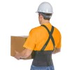 Industrial Work Back Brace with Straps for Movers, Warehouse & Construction-XL by BraceAbility