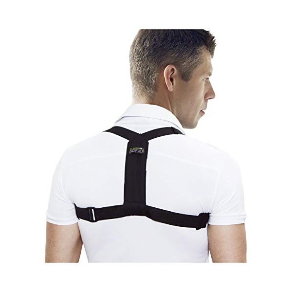 BLACKROLL® POSTURE S/M/L Correcteur de posture dorsale pour redresser la posture | ceinture dorsale avec sangles pour une sen