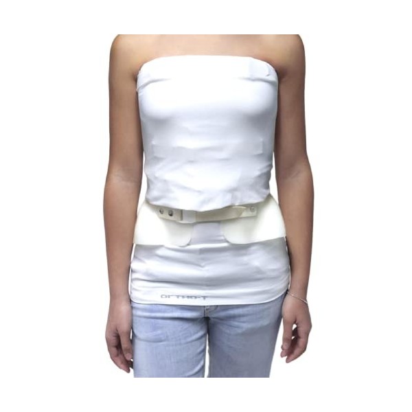 Ortho-T Bustier Sottobusto, Sous-vêtement pour Bustier ou Corset Orthopédique Correctif Antibactérien et Respirant, Sans Cout