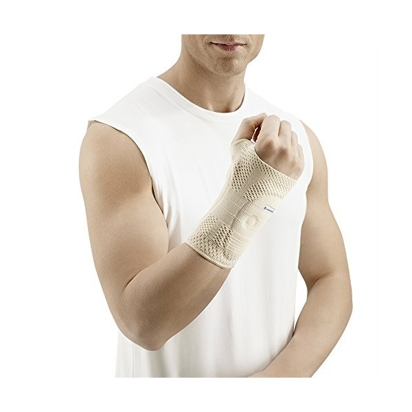 Bauer ennemi Manu Train actif Bandage/poignet Titane Naturel