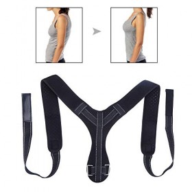 Correcteur de posture réglable pour hommes et femmes