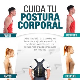 JEBOLT Correcteur de posture dos pour homme et femme, correcteur de posture pour soulager les douleurs aux épaules, au cou et