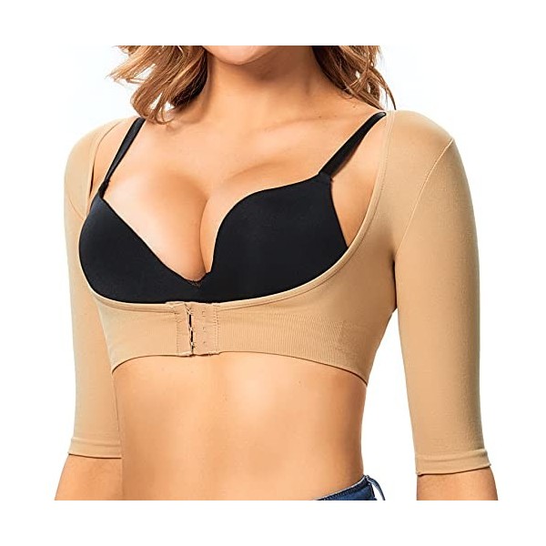 Joyshaper Femme Correcteur de Posture Bras Façonneur Haut Corps façonneur Gilet de Compression Maintien Dos Épaule Dorsale, N