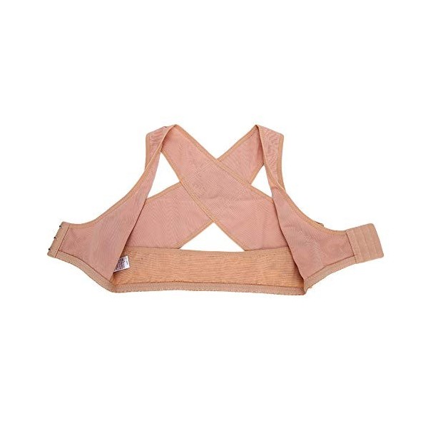 Redresseur de Dos de Soutien de Sein, Orthèse de Soutien de Dos de Poitrine Respirante, Soutien-gorge de Posture de Redressem