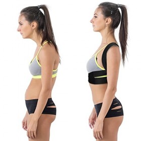 DACLE Correcteur de Posture, Posture Correcteur Dos pour Maintien du dos,du cou et des épaules, Ceinture Dorsale Unisexe pour