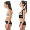 DACLE Correcteur de Posture, Posture Correcteur Dos pour Maintien du dos,du cou et des épaules, Ceinture Dorsale Unisexe pour