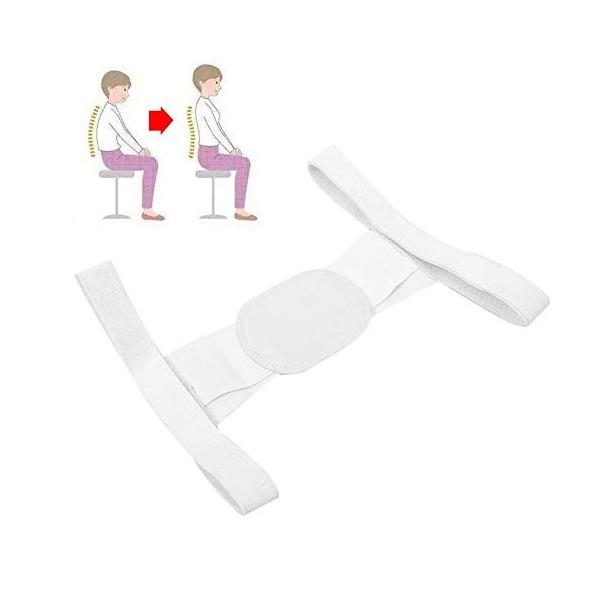 Ceinture de posture des épaules et du dos, correcteur de posture du dos, attelle posturale redresse les épaules Buste orthopé