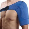 DOACT Support dÉpaule Attelle Epaule Réglable Néoprène pour Femme et Homme, Compression Bandage Soutien dÉpaule pour Tendin