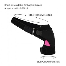 Support Dépaule pour Femmes et Hommes, En néoprène Réglable Bandage Dépaule, Bandage Soutien dÉpaule pour Tendinite Épaule