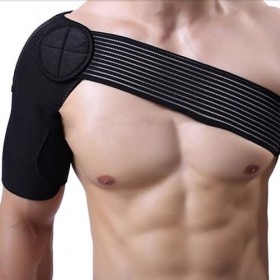 Precision Orthomedics épaulière homme/femme 6 aimants de qualité médicale en néoprène, pour luxation, blessures , arthrite, d