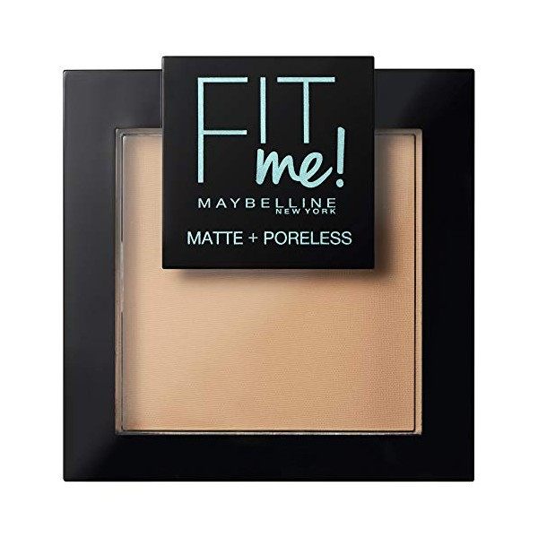 Maybelline New-York - Poudre Compacte Fit Me Matte & Poreless - Peaux normales à grasses - 220 Beige Naturel - 9 g