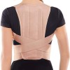 TOROS-GROUP Correcteur De Posture – Maintien Du Dos et Épaules Pour Homme et Femme - Corset De Soutien -Noir - Small