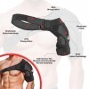 JUTT Orthèse dépaule réglable – Pour homme et femme Rotator Cuff pour disloqués, soulagement des douleurs musculaires et bra