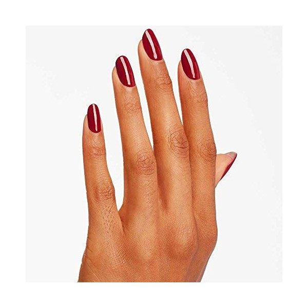 OPI Nail Lacquer - Vernis à Ongles classique - Malaga Wine - Couleur : bordeaux - Qualité professionnelle - 15ml