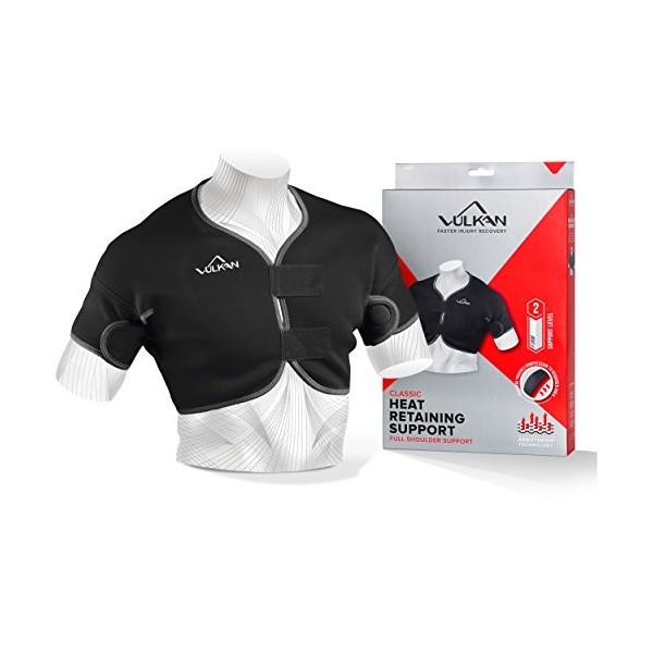 Vulkan Support dépaule intégral classique, taille XL, noir