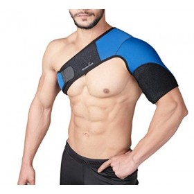 Wonder Care Attelle en néoprène pour soulager la douleur à lépaule - Pour homme et femme - Pour les épaules disloquées, gelé