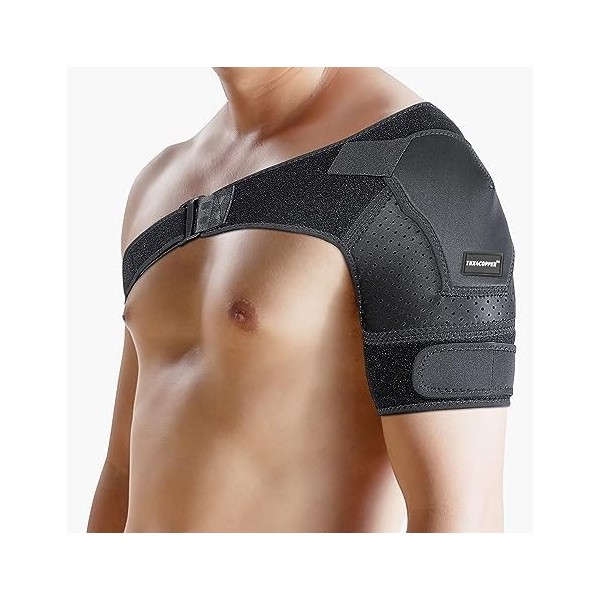 Thx4COPPER Réglable épaule Brace-Compression Support Ceinture-Protection articulaire, soulagement de la douleur pour larticu