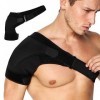 AWAVM Shoulder Support Adjustable Shoulder Support Brace for Men and Women, Shoulder Strap Support for Shoulder Relief Pain, 