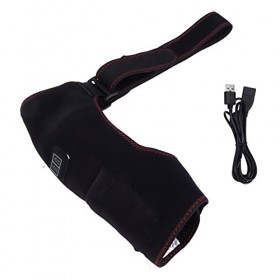 Épaulière chauffante à 3 vitesses réglables pour soulager la douleur et soulager les douleurs au niveau des épaules, manchett