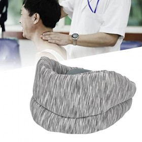 Collier cervical soutien de la nuque attache cervicale éponge souple à fixations réglables par boucles vertèbres pour la rédu