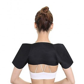 Support dEpaule Double Médical Auto-Chauffage Avec Tourmaline Adapté Automne Hiver Orthèse dEpaule Double Respirante Réglab