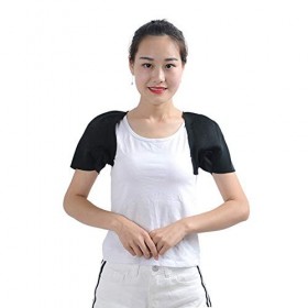 Support dEpaule Double Médical Auto-Chauffage Avec Tourmaline Adapté Automne Hiver Orthèse dEpaule Double Respirante Réglab