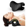 Relax du cou et des épaules,appareil de traction cervicale portable,étireur de cou,correction de la posture cervicale,coussin