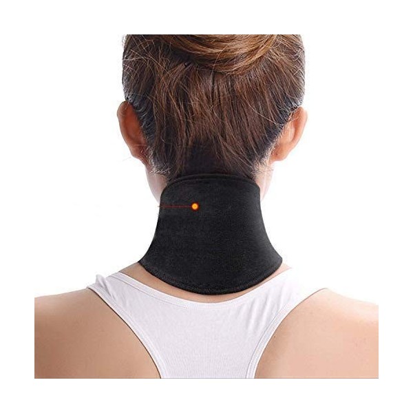 Minerve Cervicale Médicale Tour de Cou Auto-chauffant pour Soulagement Douleurs au Cou et Relaxation Os Collier Cervical Tour