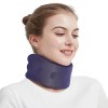 Minerve Cervicale Souple, Collier Cervical Mousse, Support de cou réglable pour les douleurs au cou, Wraps Aligne Stabilise l