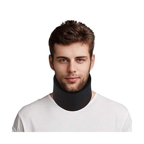 HEALIFTY Collier cervical cervical réglable - Soulage la douleur et la pression dans le dos - Pour homme, femme, homme