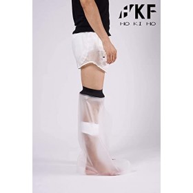 HKF HO KI HO Protège Platre Demi Jambe Protection étanche pour Adulte, Protection étanche pour Platre et Protecteur de Bandag