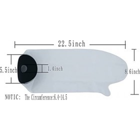 HKF HO KI HO Protection Platre Étanche pour Bras Adulte,Protège Étanche pour Platre,Sac Etanche Platre Gardez les Plaies et l