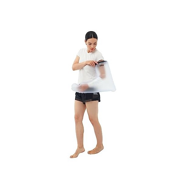 Protège plâtre imperméable. Protection pour main et bras plâtre: bain, piscine ou plage. Silicone résistant et réutilisable. 
