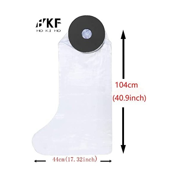 HKF HO KI HO Protège Platre Jambe Protection Étanche pour Adulte,Protège Plâtre étanche et Protecteur de Bandage utilisé pour