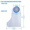 67CM Protege Platre, Housse de Protection pour Pansements et Plâtres, Auto-obturante Confortable Protection Etanche Sac pour 