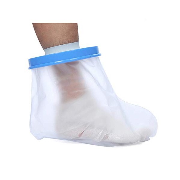 HKF HO KI HO Protège Platre Protection Étanche pour Adulte Pied,Protection Étanche pour Platre,protecteur de bandage utilisé 