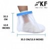 HKF HO KI HO Protège Platre Protection Étanche pour Adulte Pied,Protection Étanche pour Platre,protecteur de bandage utilisé 