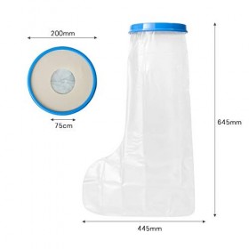 LIHAO Protections pour Plâtre, Housse de Protection pour Blessé, Protège-Plâtre pour Douche Salle de Bain, Housse de Douche p